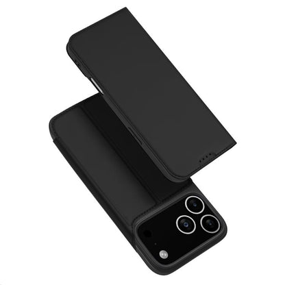 Dux Ducis Skin Pro Series Flip PU Leather Phone Case - For iPhone 17 Pro Max / 17 Pro / 17 / 17 Air / 16e / 16 Pro Max / 16 Pro / 16 Plus
