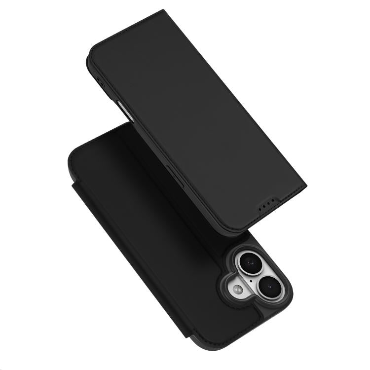 Dux Ducis Skin Pro Series Flip PU Leather Phone Case - For iPhone 17 Pro Max / 17 Pro / 17 / 17 Air / 16e / 16 Pro Max / 16 Pro / 16 Plus
