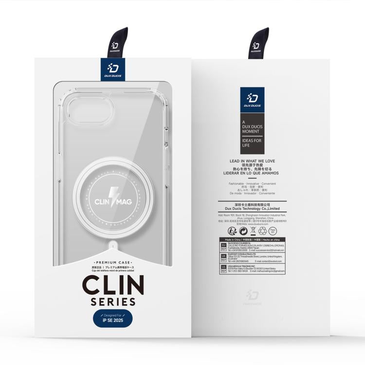 Dux Ducis Clin Mag Series MagSafe TPU Phone Case - For iPhone 17 / 17e / 16e / Air / 16 Pro / 16 Pro Max