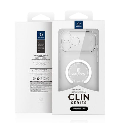 Dux Ducis Clin Mag Series MagSafe TPU Phone Case - For iPhone 17 / 17e / 16e / Air / 16 Pro / 16 Pro Max
