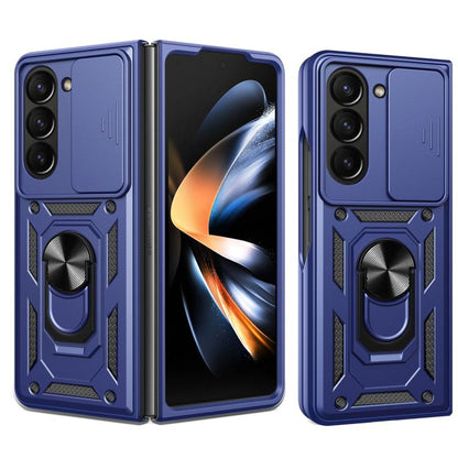 Sliding Camera Cover Design TPU+PC Phone Case - For Samsung Galaxy Z Fold8 / Fold7 / Fold6