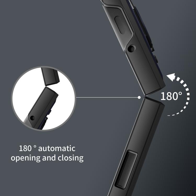 Sliding Camera Cover Design TPU+PC Phone Case - For Samsung Galaxy Z Fold8 / Fold7 / Fold6