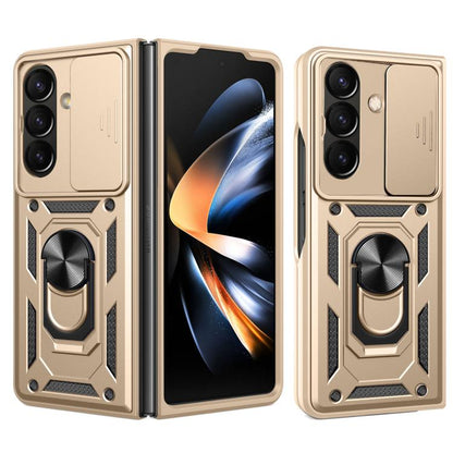 Sliding Camera Cover Design TPU+PC Phone Case - For Samsung Galaxy Z Fold8 / Fold7 / Fold6