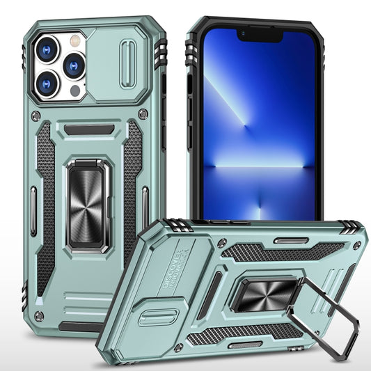 Armor PC + TPU Camera Shield Phone Case - For iPhone 15 Pro / 15 Plus / 15