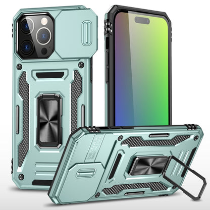 Armor PC + TPU Camera Shield Phone Case - For iPhone 16e / 16 Pro Max / 16 Pro