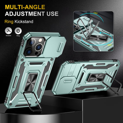 Armor PC + TPU Camera Shield Phone Case - For iPhone 16 Pro / 16 Plus / 16