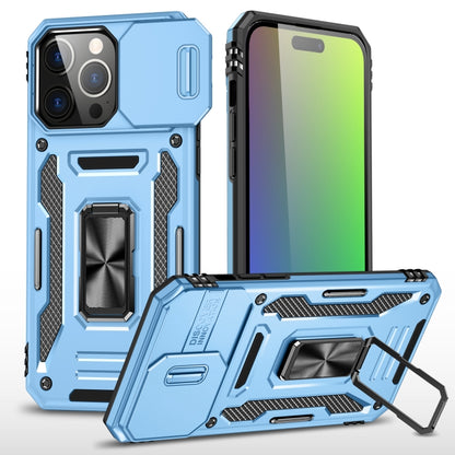 Armor PC + TPU Camera Shield Phone Case - For iPhone 16e / 16 Pro Max / 16 Pro