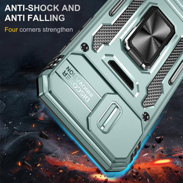 Armor PC + TPU Camera Shield Phone Case - For iPhone 17 Pro Max / 17 Pro / 17