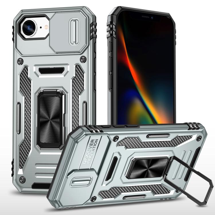 Armor PC + TPU Camera Shield Phone Case - For iPhone 17 Air / 16e / 16 Pro Max