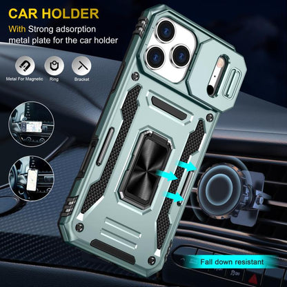 Armor PC + TPU Camera Shield Phone Case - For iPhone 17 Pro Max / 17 Pro / 17