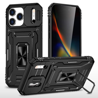 Armor PC + TPU Camera Shield Phone Case - For iPhone 17 Pro Max / 17 Pro / 17