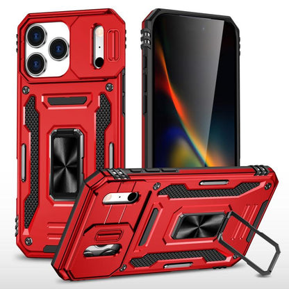 Armor PC + TPU Camera Shield Phone Case - For iPhone 17 Pro Max / 17 Pro / 17