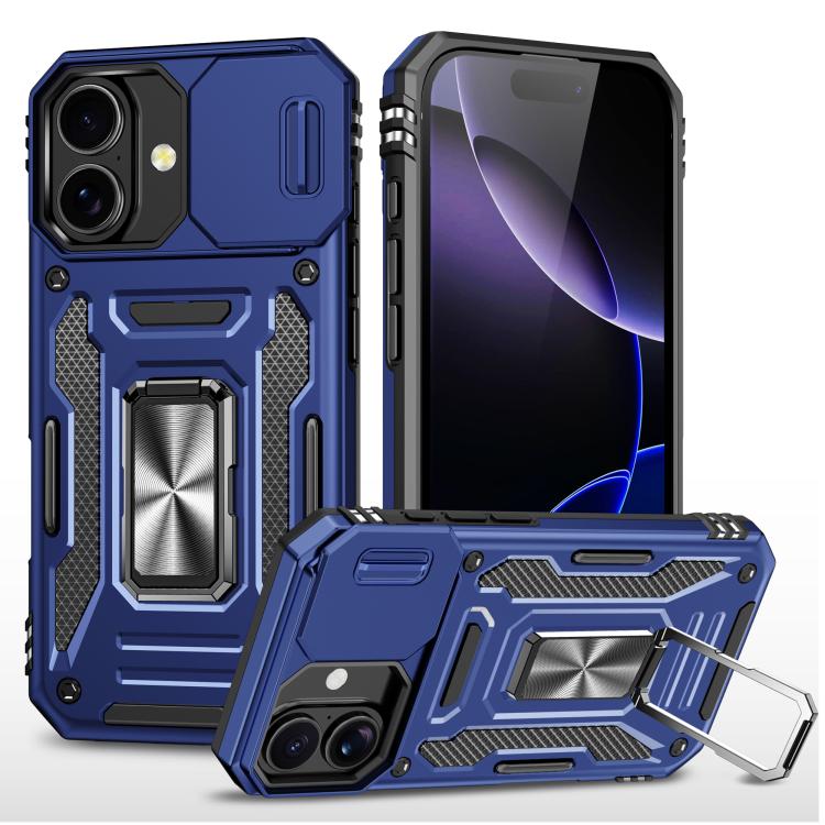 Armor PC + TPU Camera Shield Phone Case - For iPhone 17 Pro Max / 17 Pro / 17