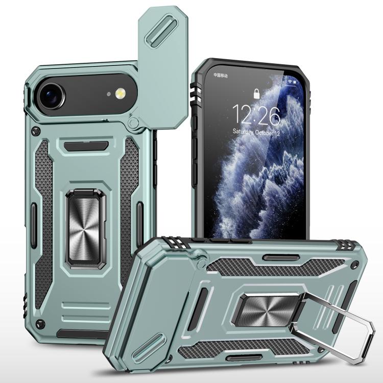 Armor PC + TPU Camera Shield Phone Case - For iPhone 17 Air / 16e / 16 Pro Max