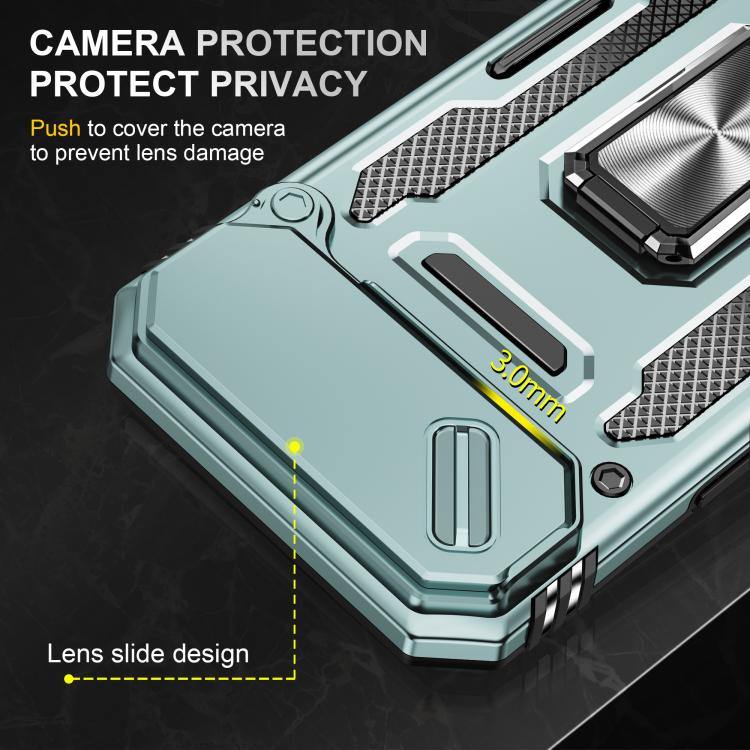 Armor PC + TPU Camera Shield Phone Case - For iPhone 17 Air / 16e / 16 Pro Max