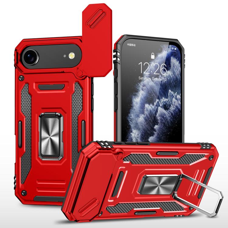 Armor PC + TPU Camera Shield Phone Case - For iPhone 17 Air / 16e / 16 Pro Max