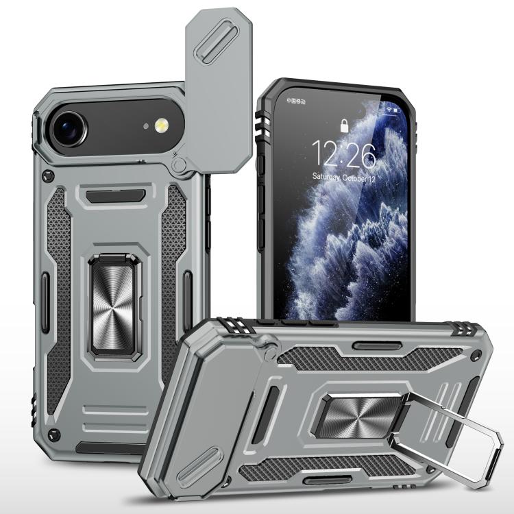 Armor PC + TPU Camera Shield Phone Case - For iPhone 17 Air / 16e / 16 Pro Max