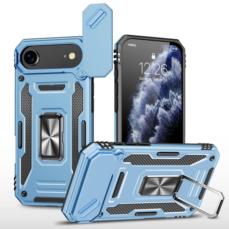 Armor PC + TPU Camera Shield Phone Case - For iPhone 17 Air / 16e / 16 Pro Max