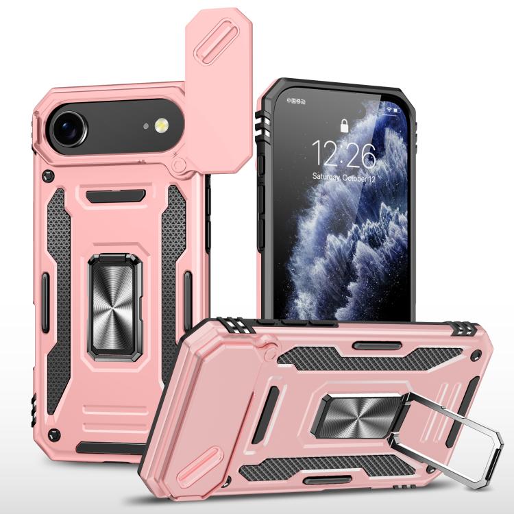 Armor PC + TPU Camera Shield Phone Case - For iPhone 17 Air / 16e / 16 Pro Max