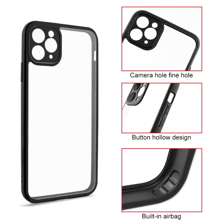 Frosted TPU + Transparent PC Phone Case - For iPhone 11 Pro