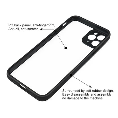 Frosted TPU + Transparent PC Phone Case - For iPhone 11 Pro