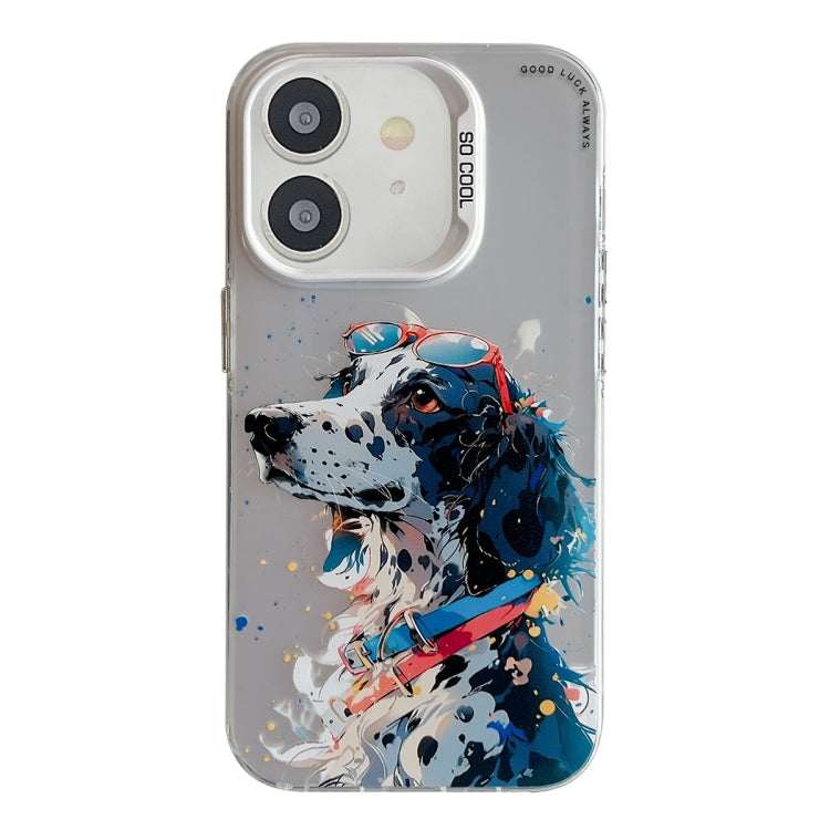 Animal Pattern Oil Painting Series PC + TPU Phone Case for iPhone 12 / 12 Pro / 12 Pro Max - Mos Accessories