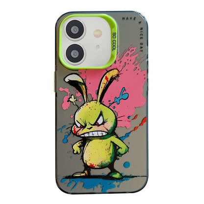 Animal Pattern Oil Painting Series PC + TPU Phone Case for iPhone 12 / 12 Pro / 12 Pro Max - Mos Accessories