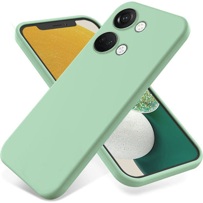 Solid Colour Liquid Silicone Phone Case - For OnePlus Nord CE 3 / Nord N300