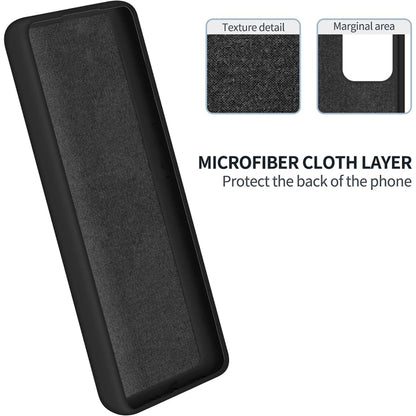 Pure Colour Liquid Silicone Shockproof Phone Case - For OnePlus Nord CE 3 / Nord N300
