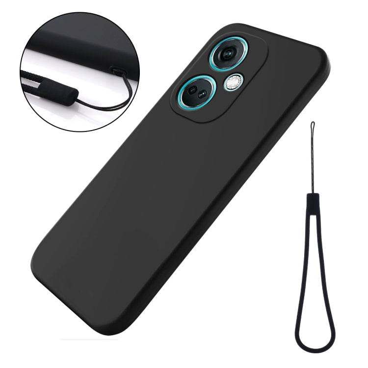 Pure Colour Liquid Silicone Shockproof Phone Case - For OnePlus Nord CE 3 / Nord N300