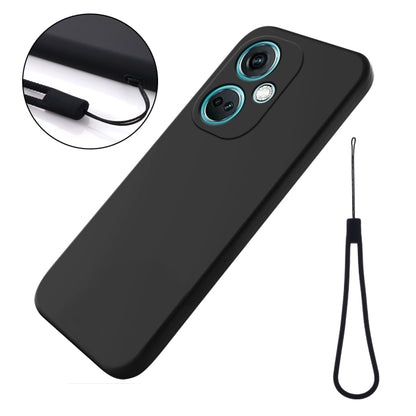 Pure Colour Liquid Silicone Shockproof Phone Case - For OnePlus Nord CE 3 / Nord N300