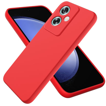 Pure Colour Liquid Silicone Shockproof Phone Case - For OnePlus Nord CE3 / Nord N300