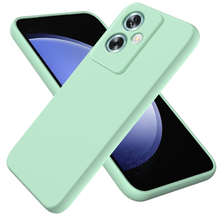 Pure Colour Liquid Silicone Shockproof Phone Case - For OnePlus Nord CE3 / Nord N300