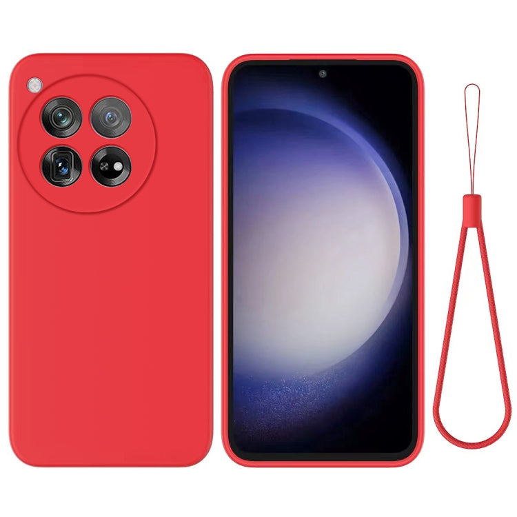 Pure Colour Liquid Silicone Shockproof Phone Case - For OnePlus 12R / 12 / Ace 3 / Nord 3 / Ace 2V / Nord CE 3 / Nord N300