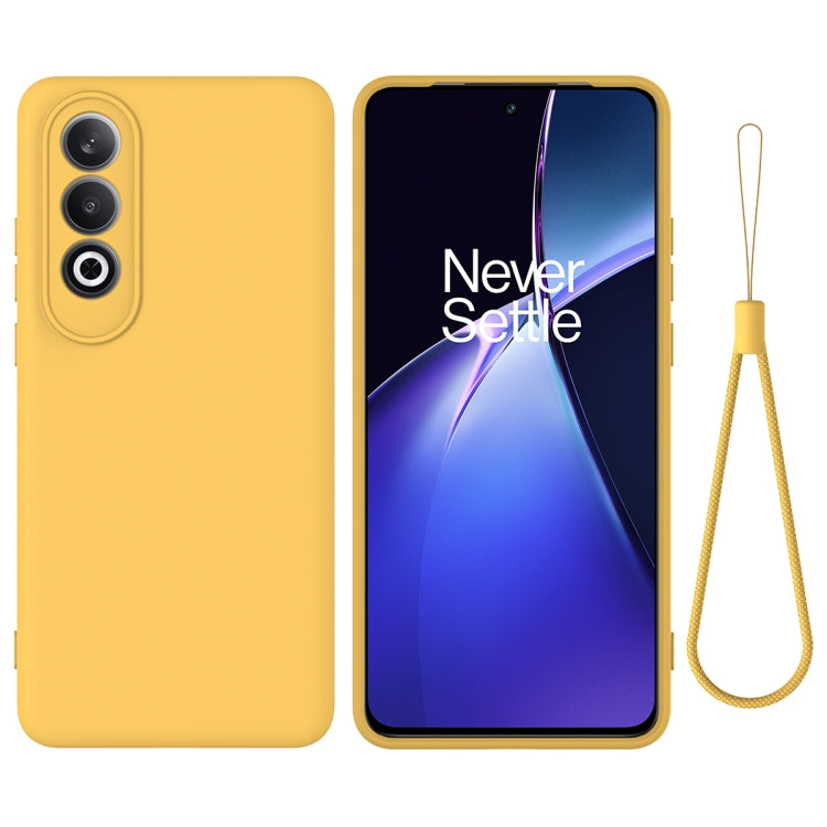 Pure Colour Liquid Silicone Shockproof Phone Case - For OnePlus Nord CE3 / Nord N300