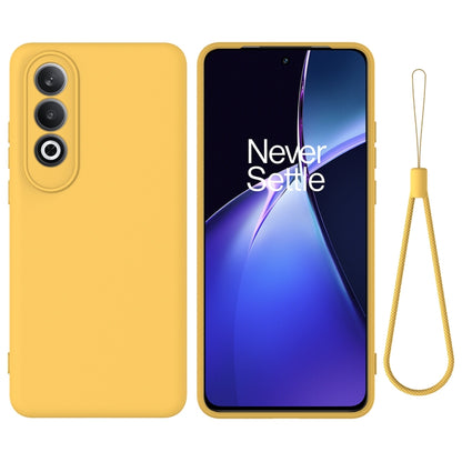 Pure Colour Liquid Silicone Shockproof Phone Case - For OnePlus Nord CE3 / Nord N300