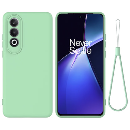 Pure Colour Liquid Silicone Shockproof Phone Case - For OnePlus Nord CE3 / Nord N300