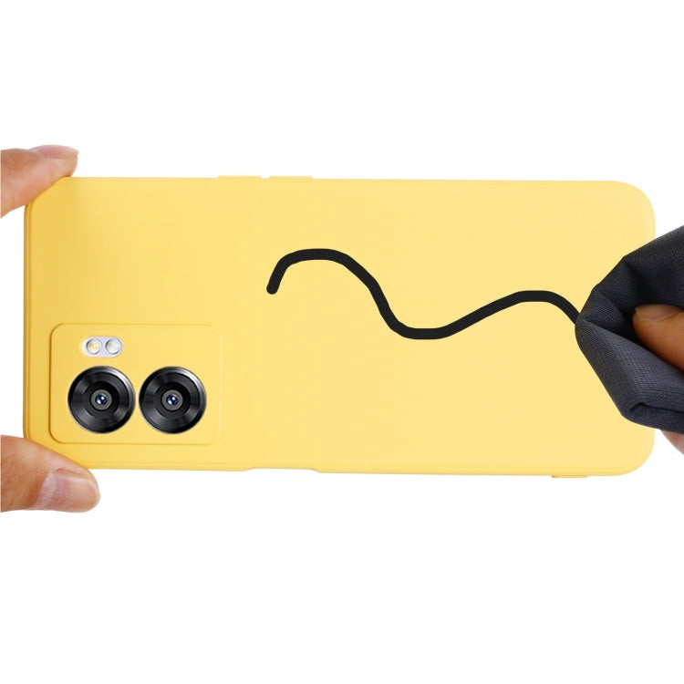 Pure Colour Liquid Silicone Shockproof Phone Case - For OnePlus Nord CE3 / Nord N300