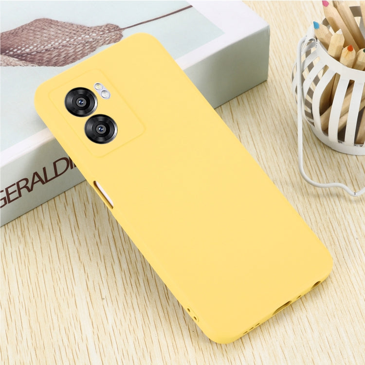 Pure Colour Liquid Silicone Shockproof Phone Case - For OnePlus Nord CE3 / Nord N300