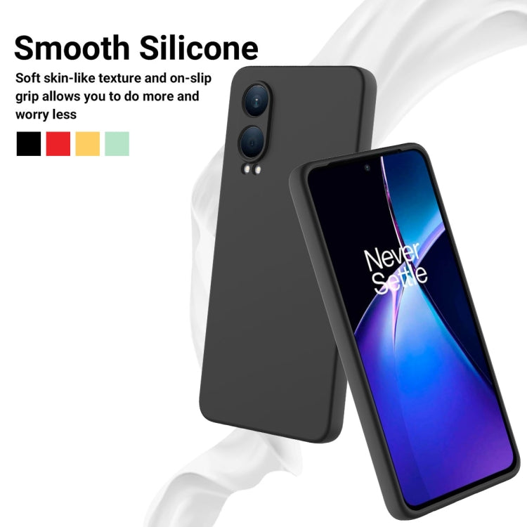 Pure Colour Liquid Silicone Shockproof Phone Case - For OnePlus 12R / 12 / Ace 3 / Nord 3 / Ace 2V / Nord CE 3 / Nord N300