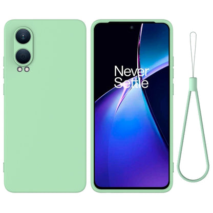 Pure Colour Liquid Silicone Shockproof Phone Case - For OnePlus Nord CE3 / Nord N300
