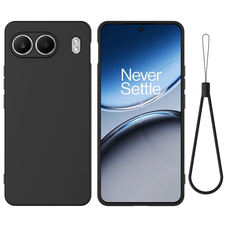 Pure Colour Liquid Silicone Shockproof Phone Case - For OnePlus 13R / 13 / Ace 5 / 5 Pro / Nord 4 / Nord CE4 Lite / Nord CE4 / Nord N30 SE