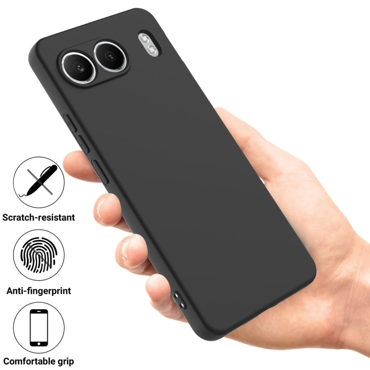 Pure Colour Liquid Silicone Shockproof Phone Case - For OnePlus Nord CE 3 / Nord N300