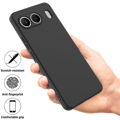 Pure Colour Liquid Silicone Shockproof Phone Case - For OnePlus Nord CE 3 / Nord N300