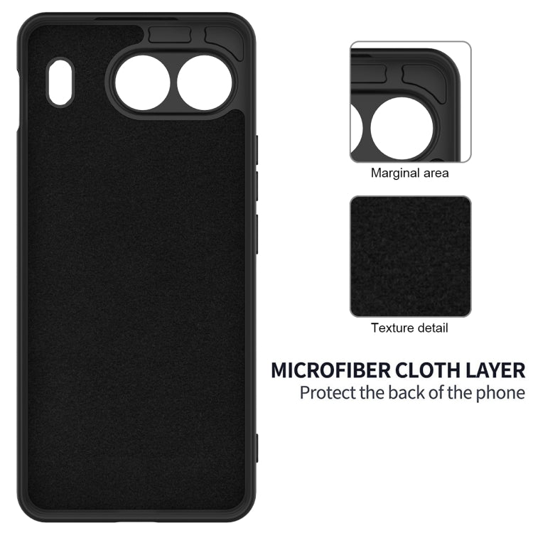 Pure Colour Liquid Silicone Shockproof Phone Case - For OnePlus Nord CE 3 / Nord N300