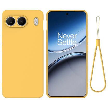 Pure Colour Liquid Silicone Shockproof Phone Case - For OnePlus Nord CE3 / Nord N300