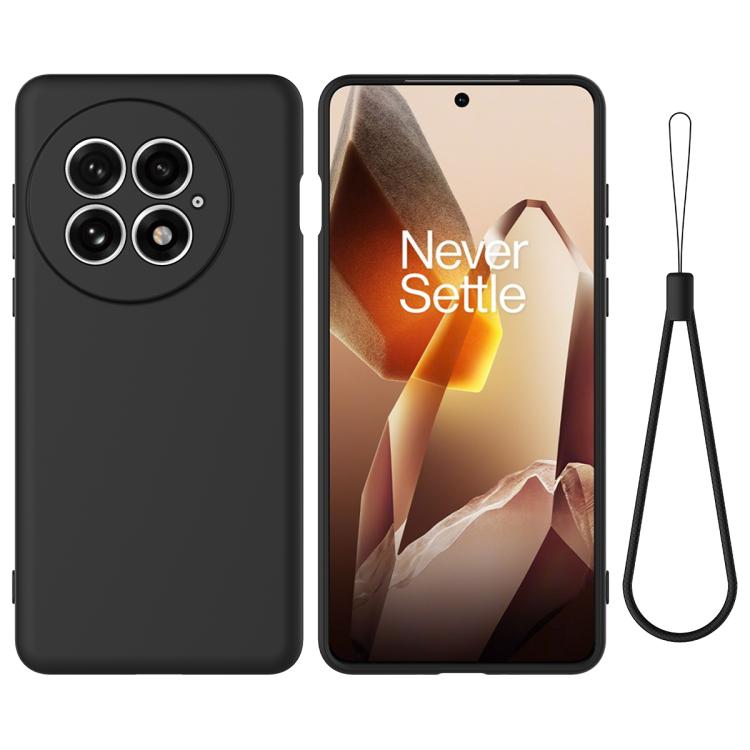 Pure Colour Liquid Silicone Shockproof Phone Case - For OnePlus Nord CE 3 / Nord N300