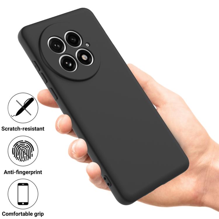 Pure Colour Liquid Silicone Shockproof Phone Case - For OnePlus Nord CE 3 / Nord N300