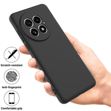 Pure Colour Liquid Silicone Shockproof Phone Case - For OnePlus Nord CE 3 / Nord N300