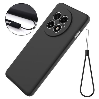 Pure Colour Liquid Silicone Shockproof Phone Case - For OnePlus Nord CE 3 / Nord N300